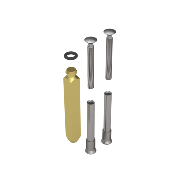 KIT HASTE PARAFUSO E BUCHA CREMONA INTERNO EXTERNO